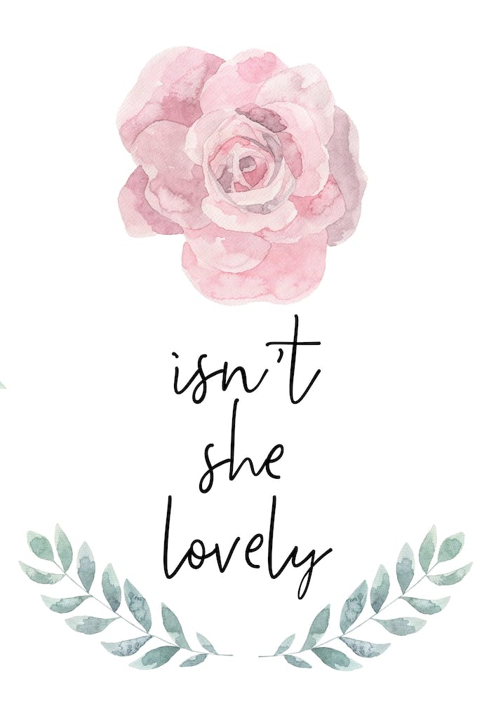 Isn't She Loveley Floral