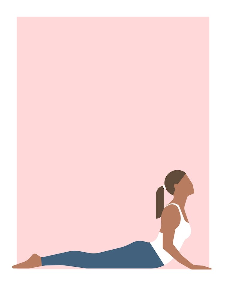 Kobra-Pose Yoga
