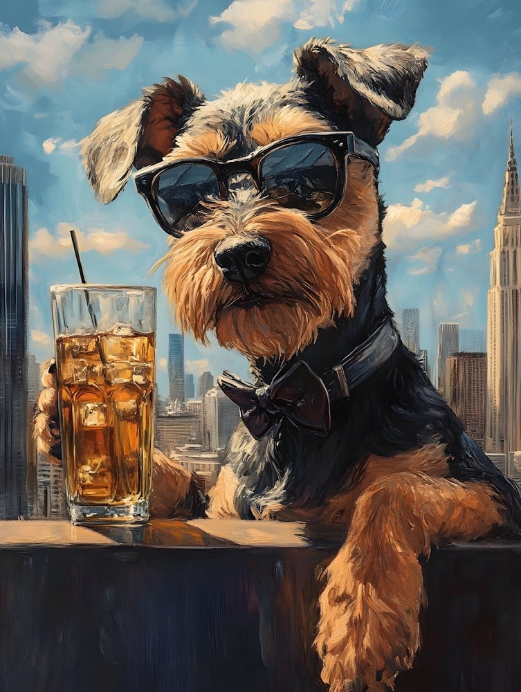 Sophisticated Airedale 6