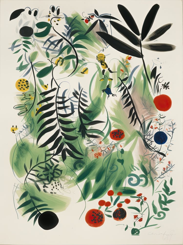Pepino Fruit Drawing 2