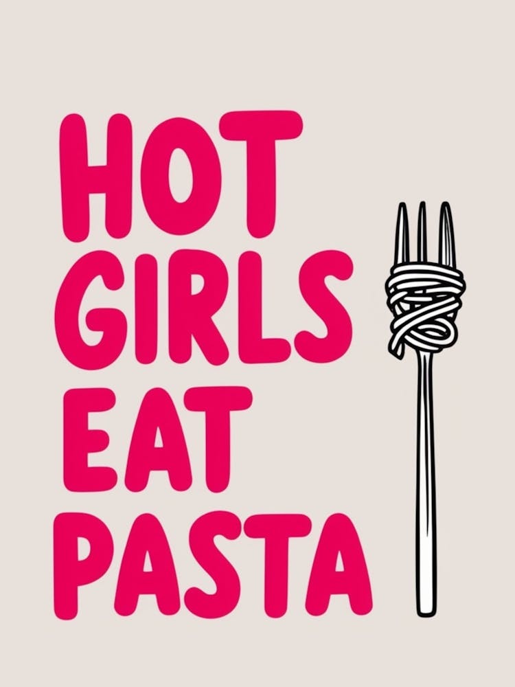 Hot Girls Eat Pasta 11