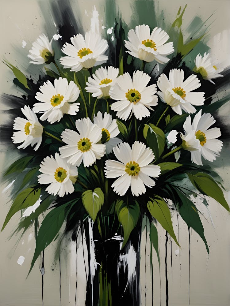 Daisies In A Vase 1