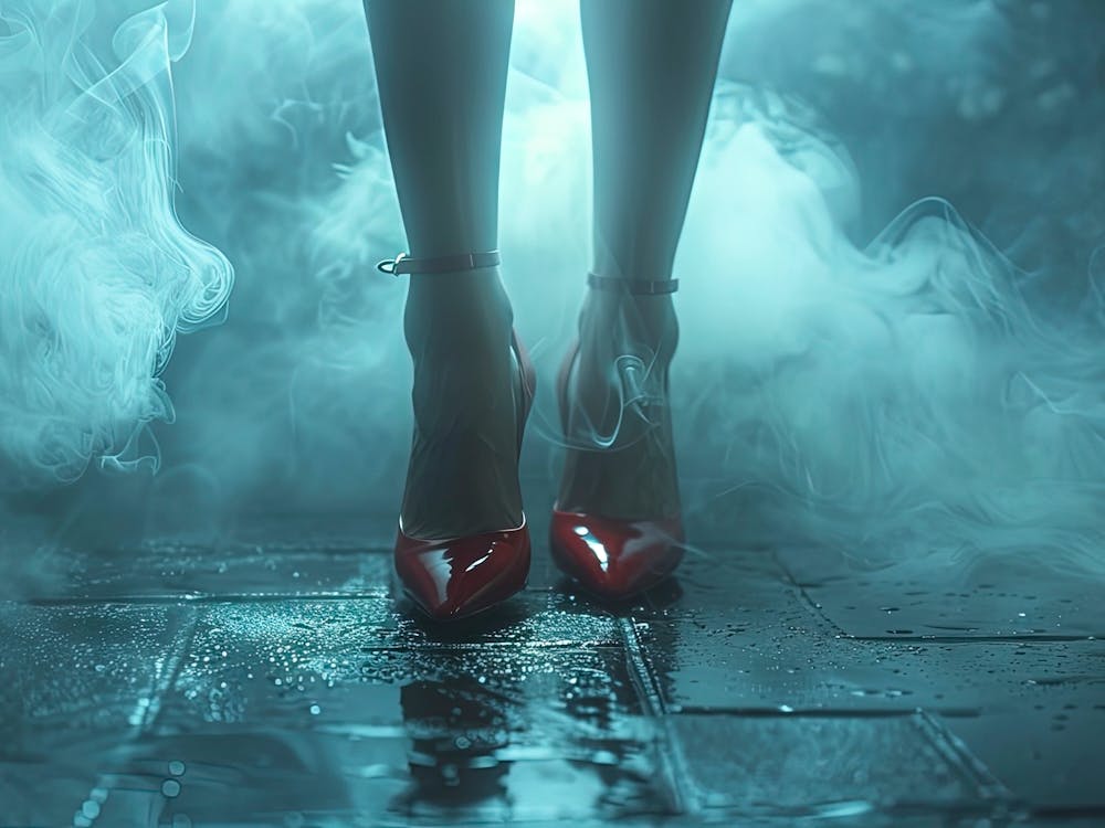 Red Shoes And Smoke
