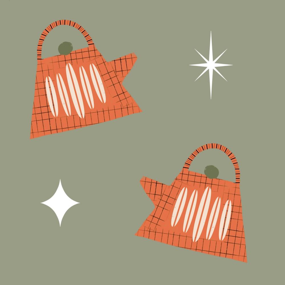Retro Teapot Green