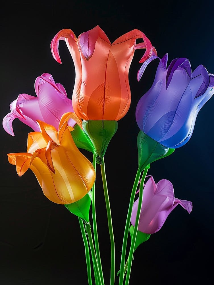 Bright Inflatable Flowers Canterbury Bells 1