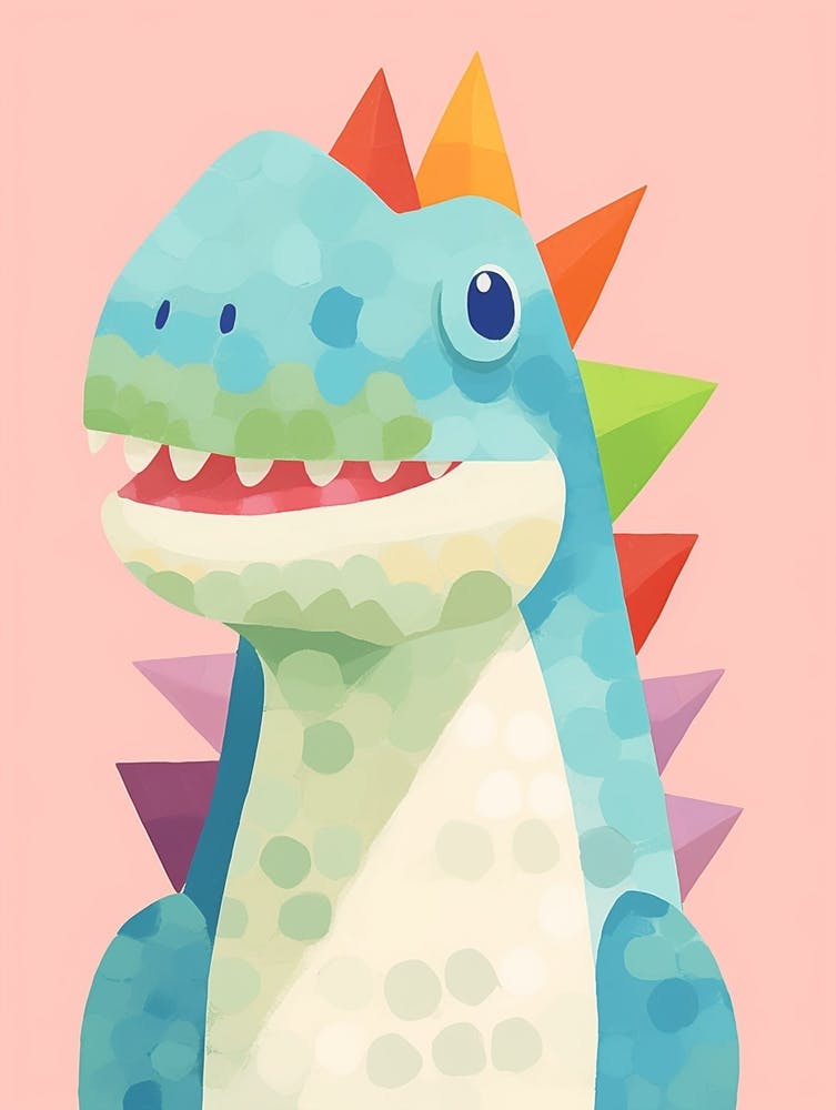 Colourful Dinosaur Euoplocephalus 1