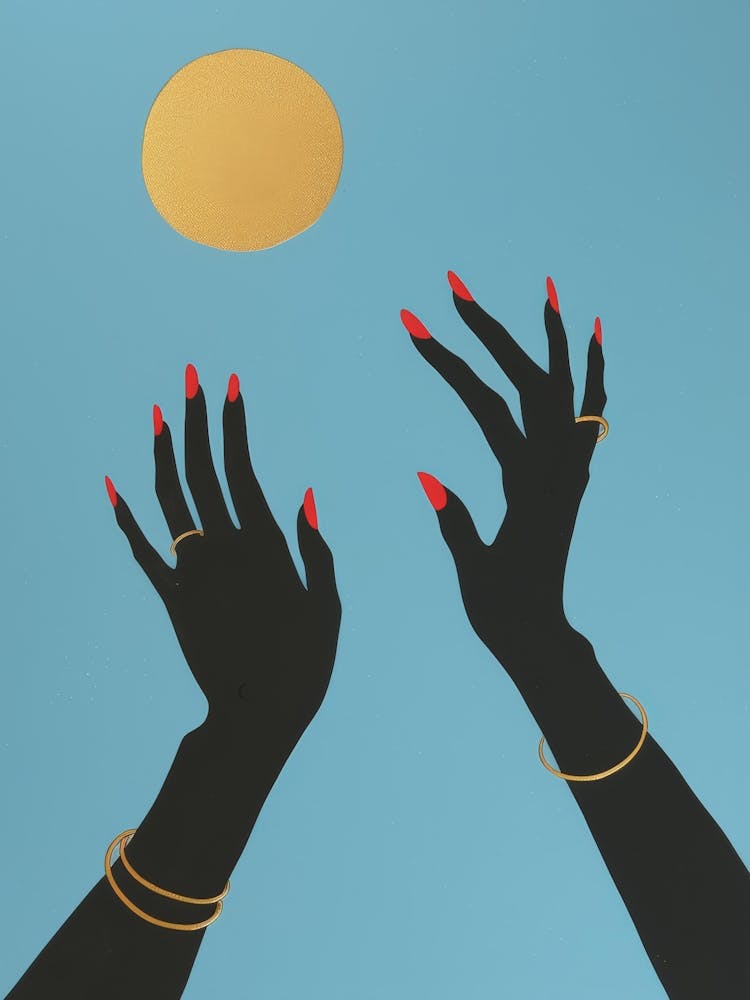 Hands Reaching For The Sun