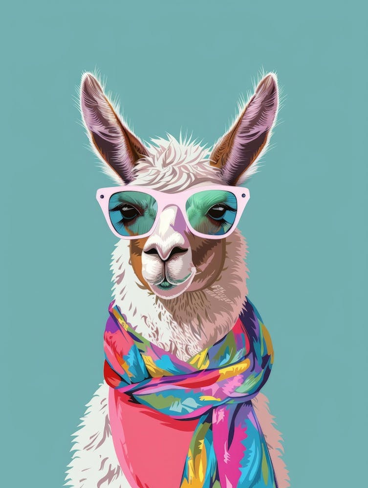 Llama In Sunglasses