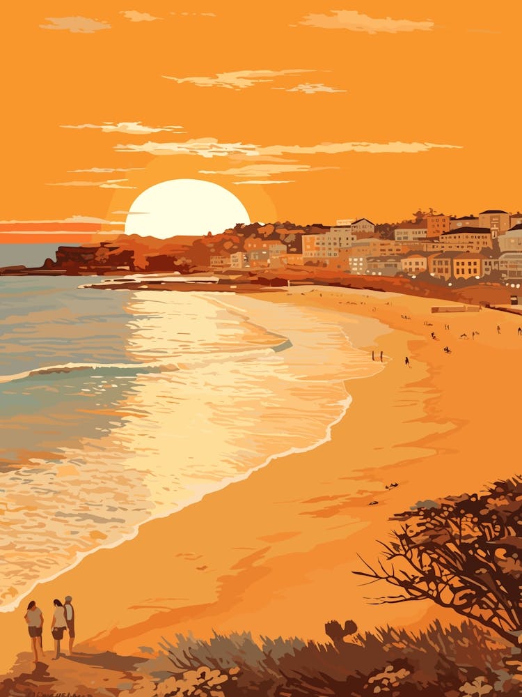 Bondi Beach Golden Tones 4