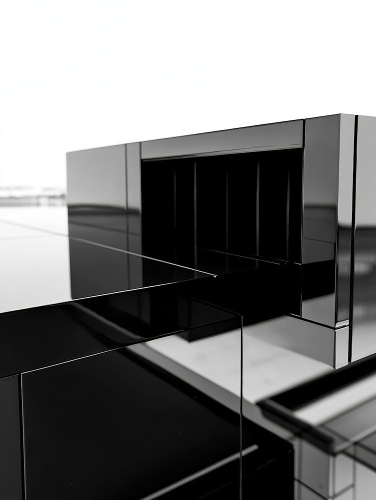 Schwarz-Weiß Bildkunst