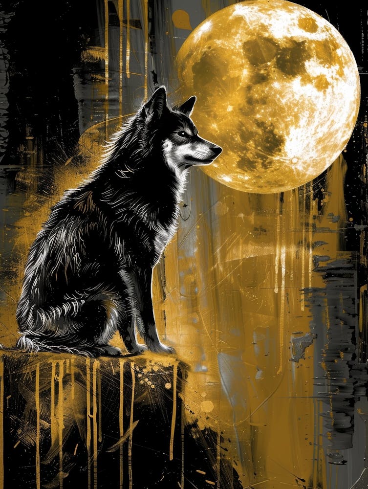 Wolf At The Moon