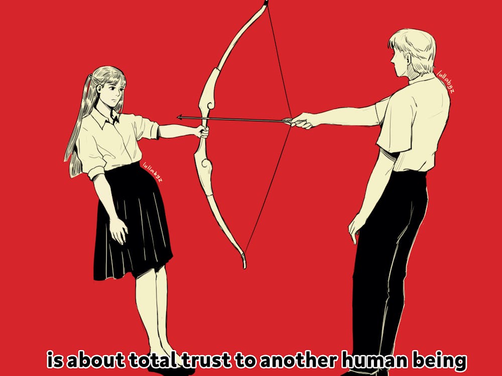 Archery Is Total Trust To Another Human Being