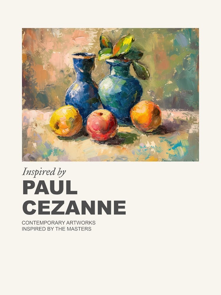Museum Poster Inspired By Paul Cezanne 5
