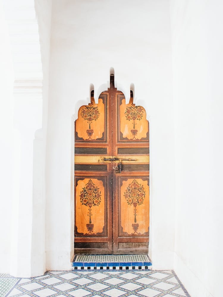 Moroccan Wood Door 2