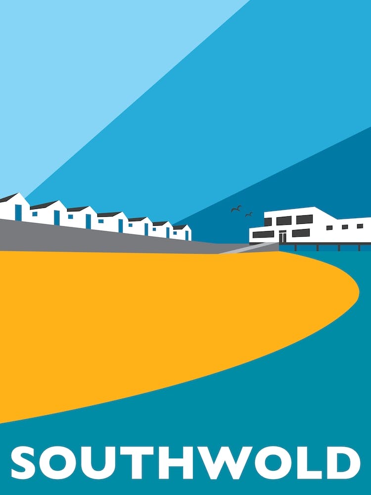 Southwold Blue & Yellow