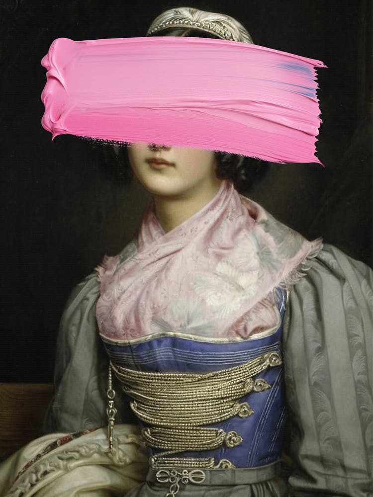 Baroque Pink Splash