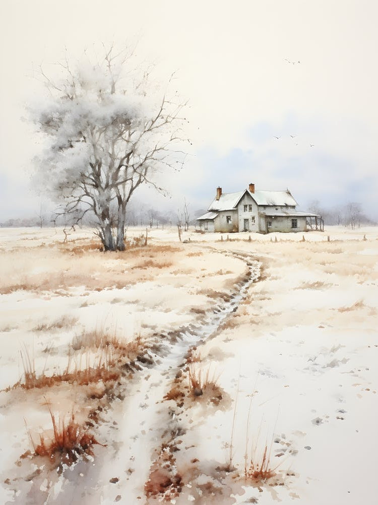 Winter Farmhouse 8
