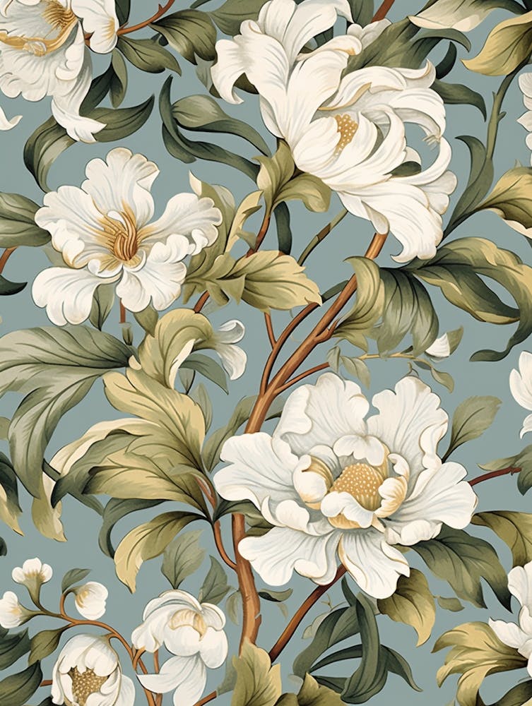 Victorian Floral Wallpaper 7