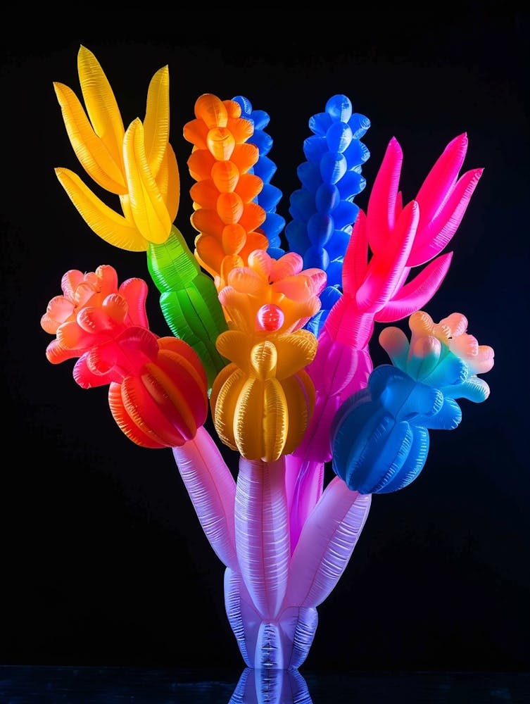 Bright Inflatable Flowers Celosia 2
