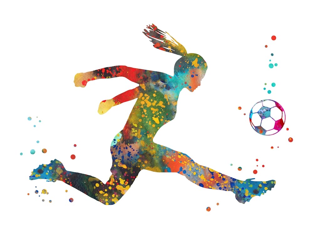 Girl Soccer Player 1