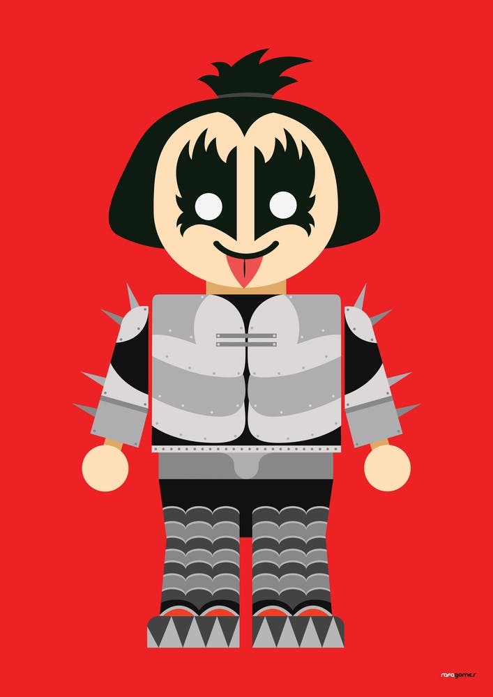 Spielzeug Gene Simmons