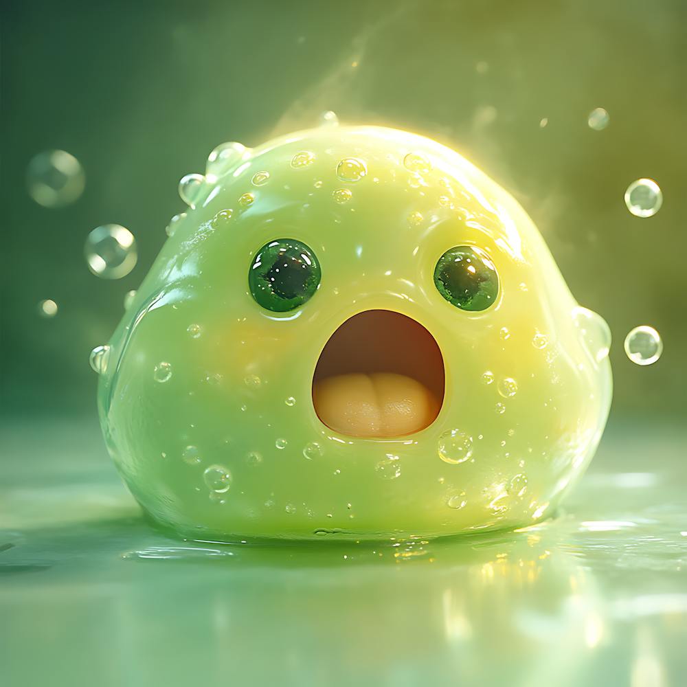 Funny Bouncing Slime Creature 6