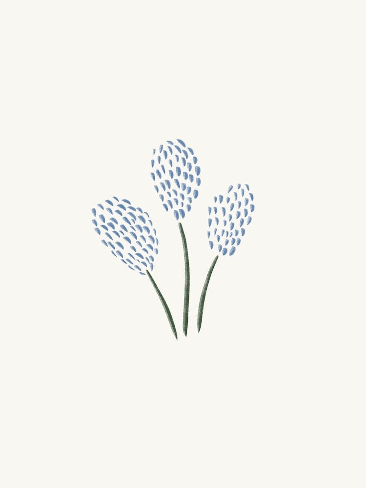 Blue Flowers 2