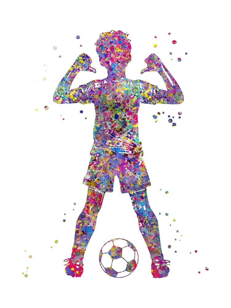 Little Boy Soccer Player 2