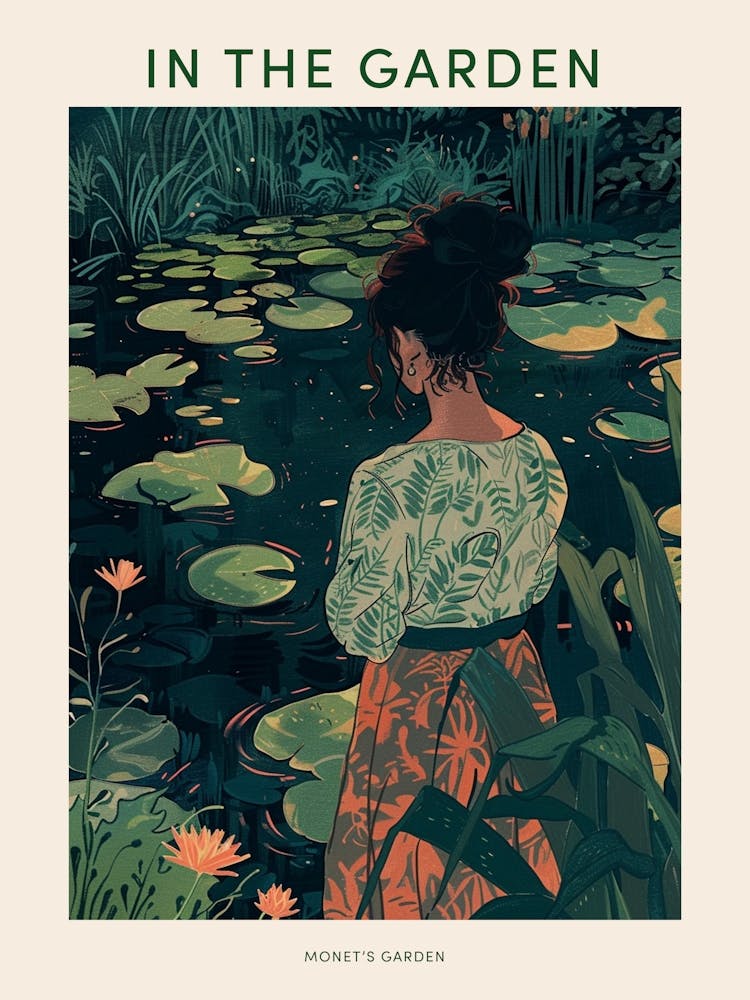 In The Garden Poster Monet S Garden France 5