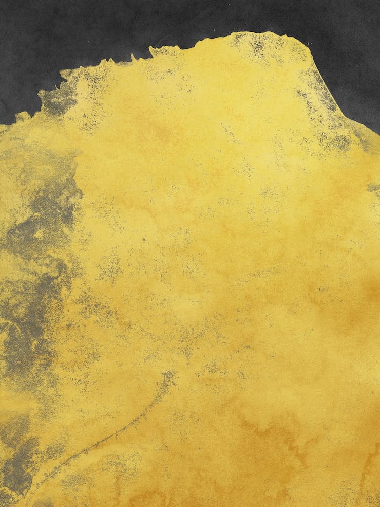 Minimal Landscape Black And Yellow 01