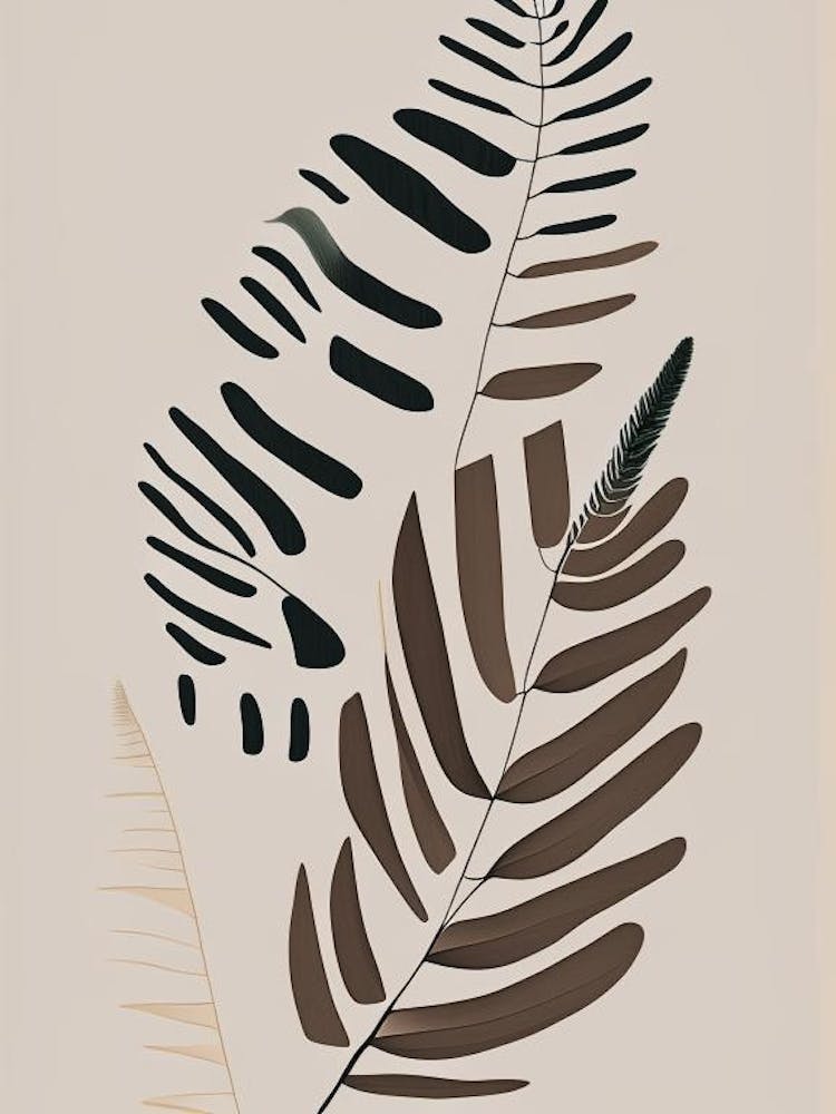 Simplicité de la Fougère des Bois