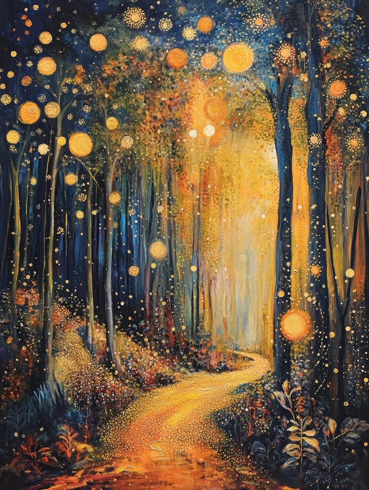 Fireflies In The Forest 4