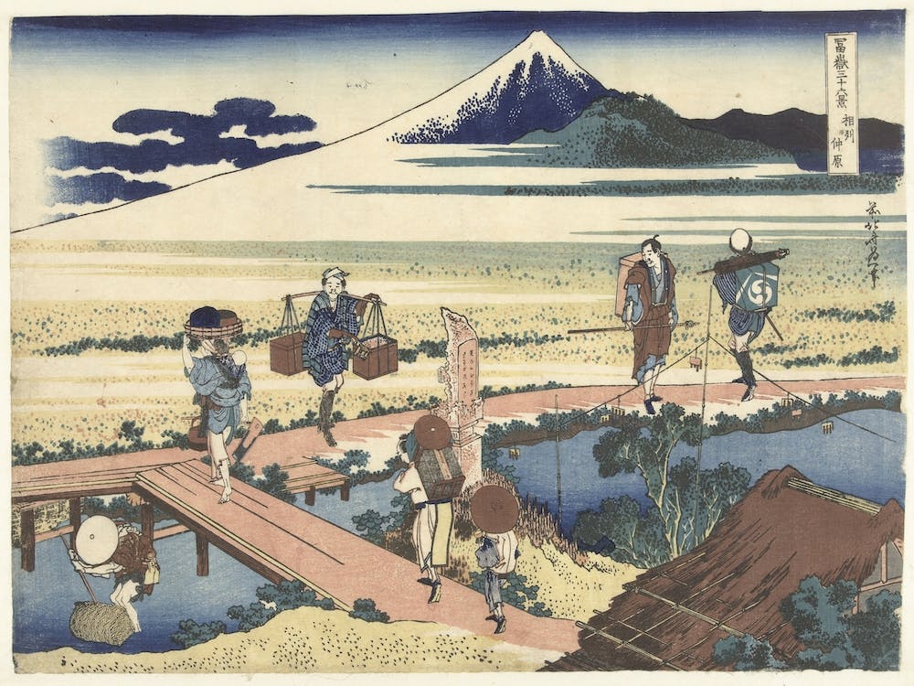 Thirty Six Views Of Mount Fuji, Katsushika Hokusai 2