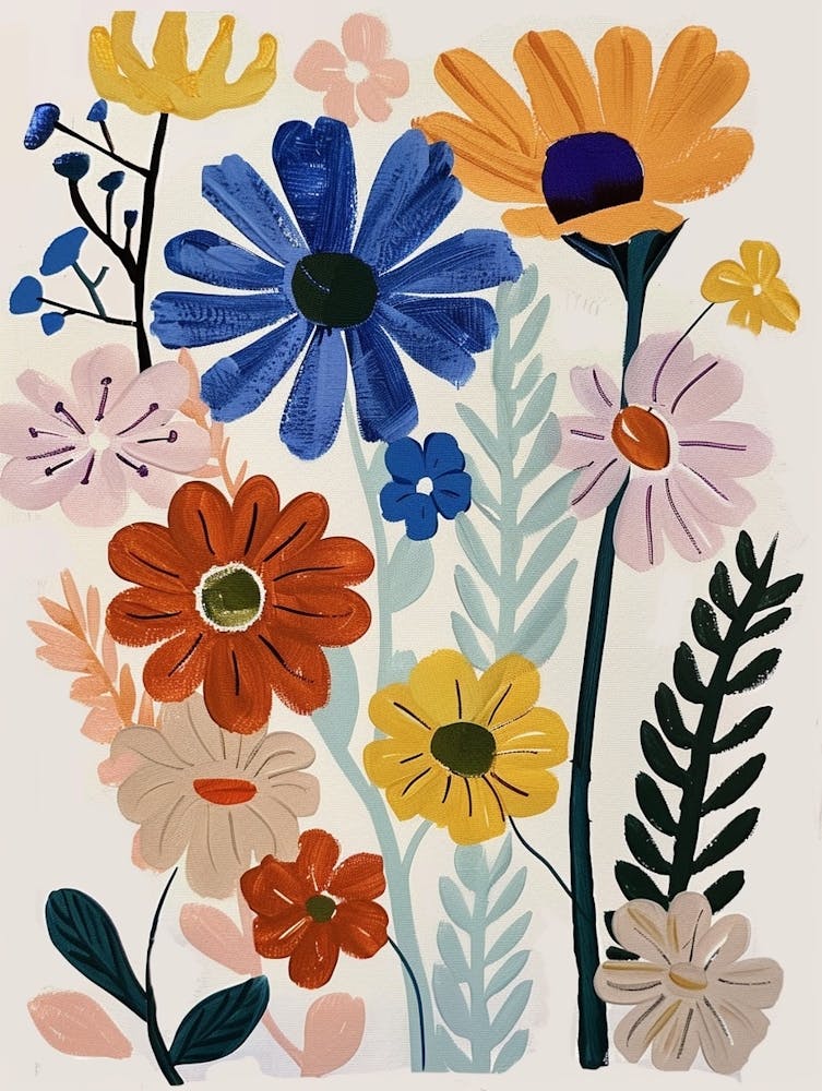 Painted Florals Cineraria 8