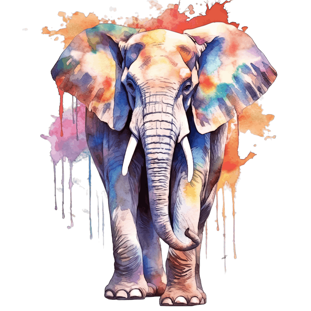 Elephant Painting 3