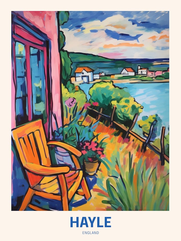 Hayle England 2 Uk Travel Poster