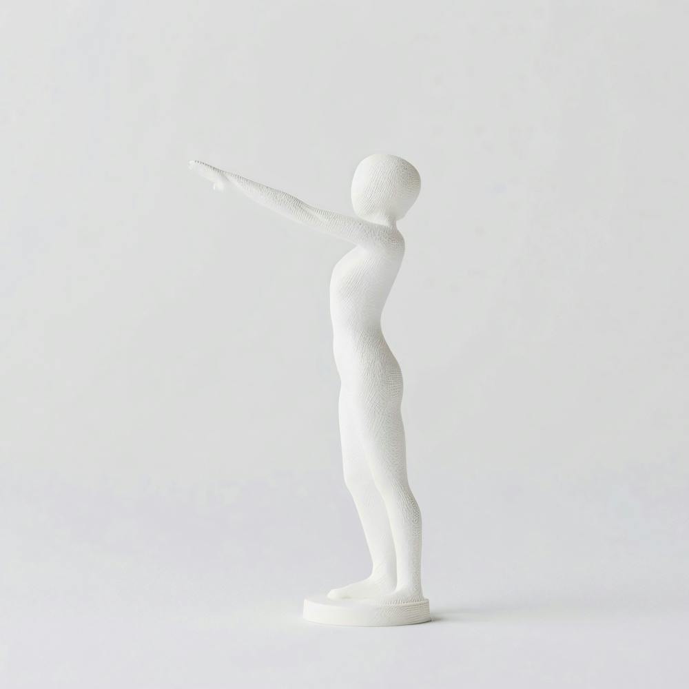 Figur In Weiß
