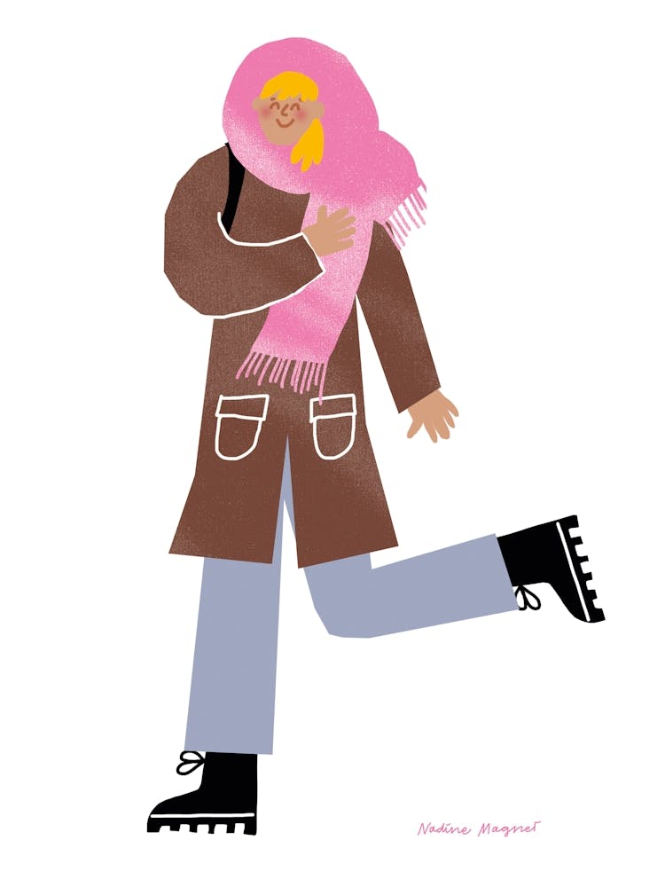 Femme Amusante et Joyeuse - Impression