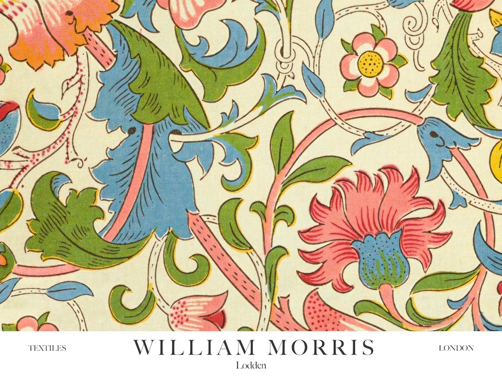 William Morris Prints Lodden Original Landscapes Landscape Botanical Vintage