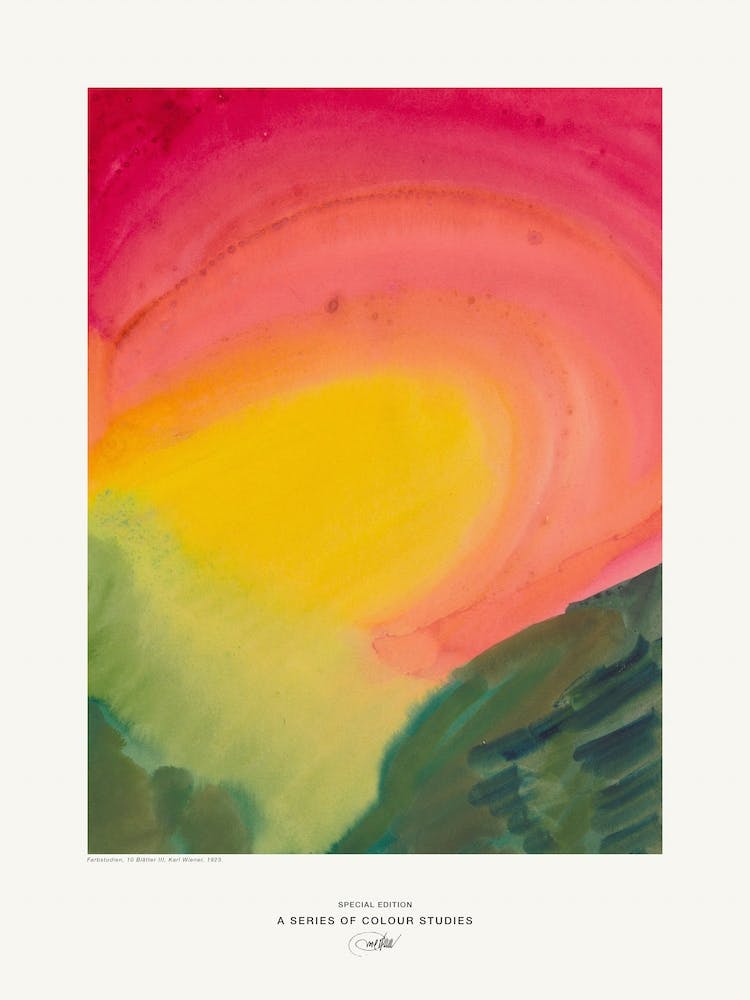 Colour Study III by Karl Wiener