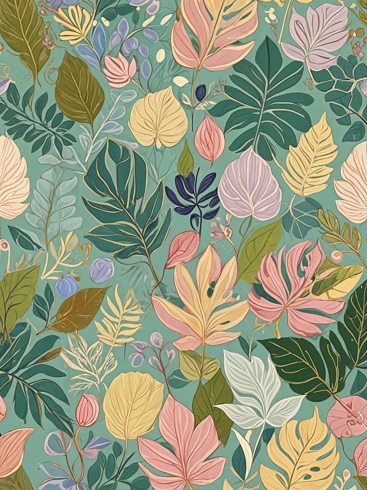 Pastel Leaf Party no2