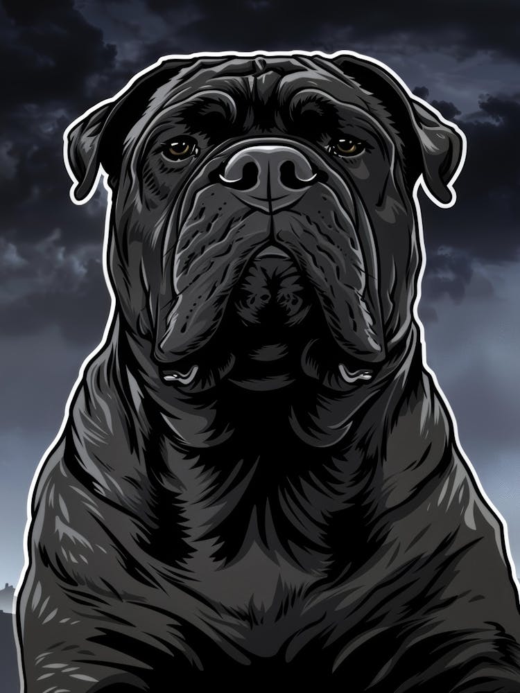 Black Bulldog