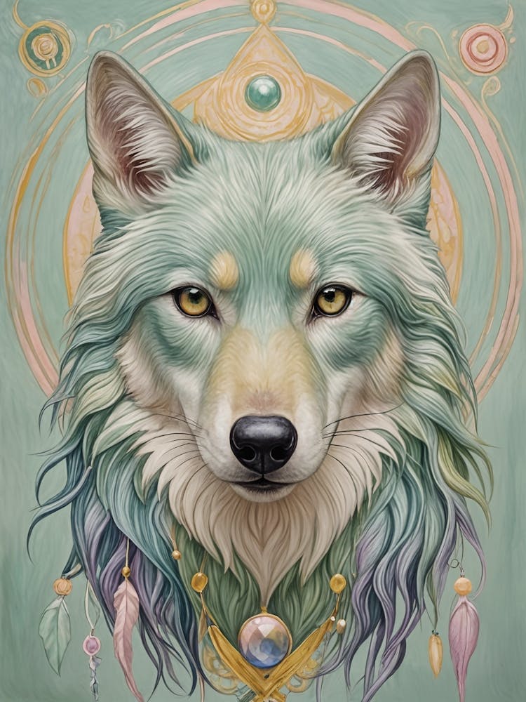 Boho Wolf no2