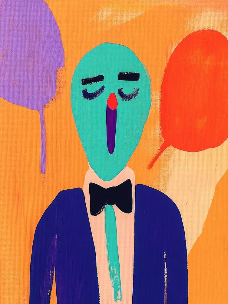 Man With Balloons