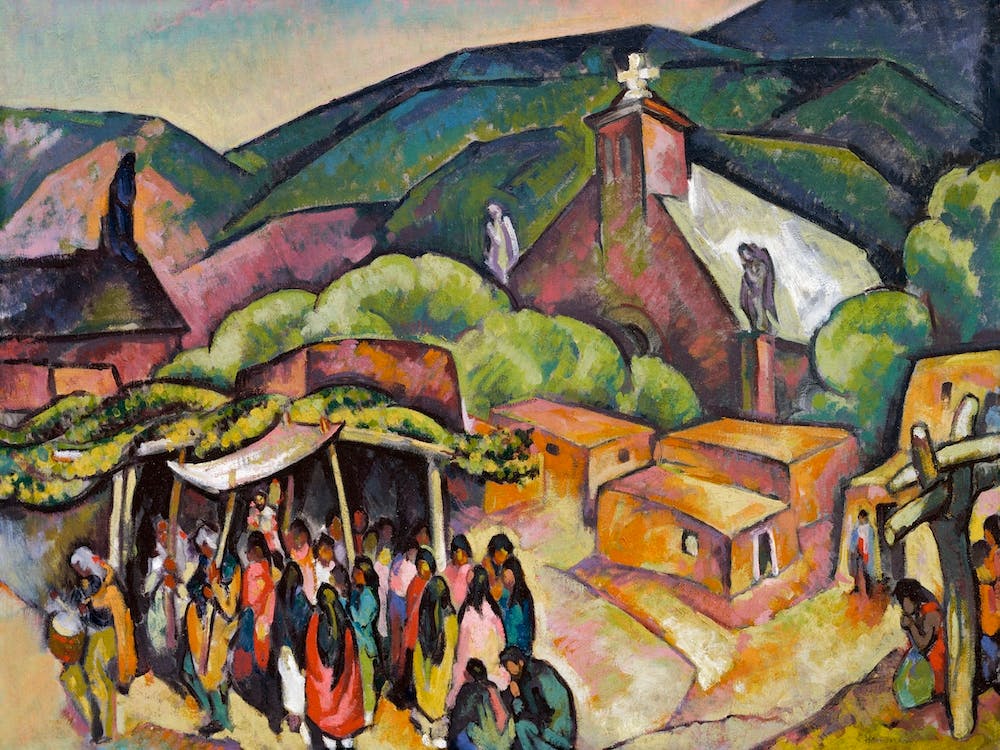 Feast Day San Juan Pueblo Alice in Wonderland