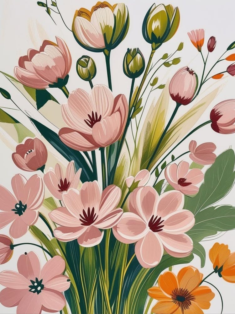 Fleurs dans un vase 45