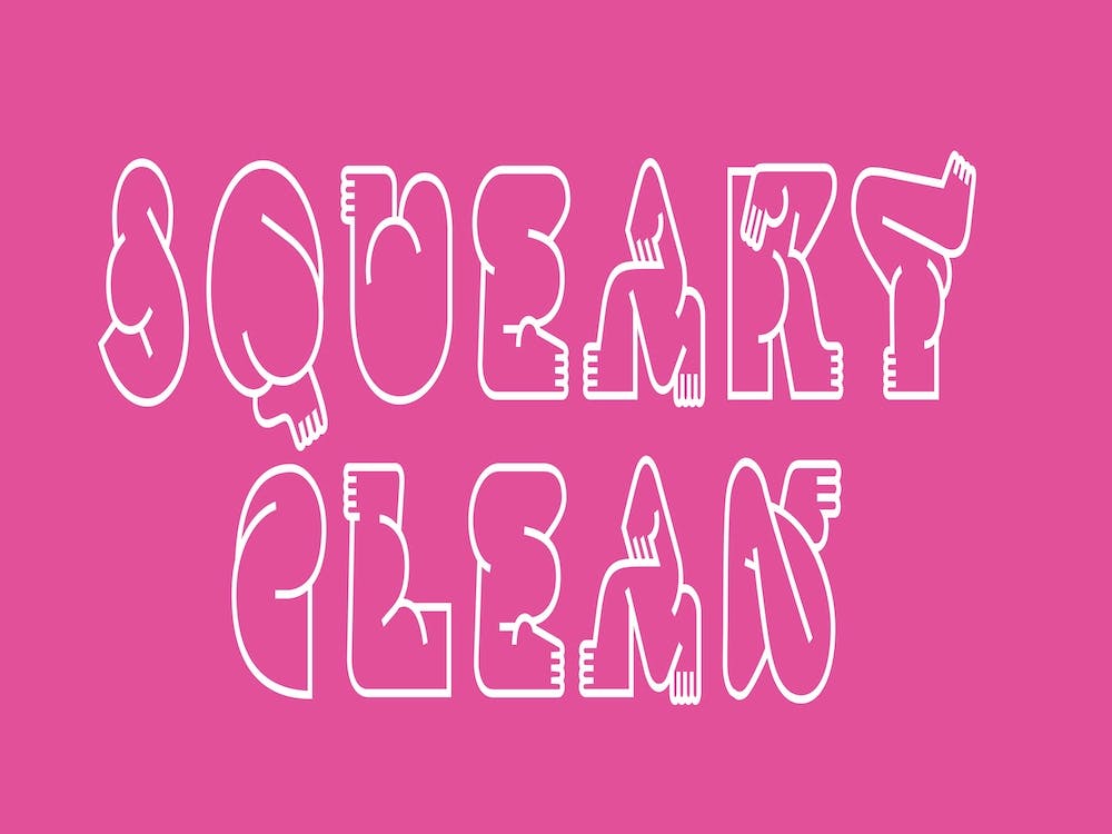 Squeaky Clean - Pink 1