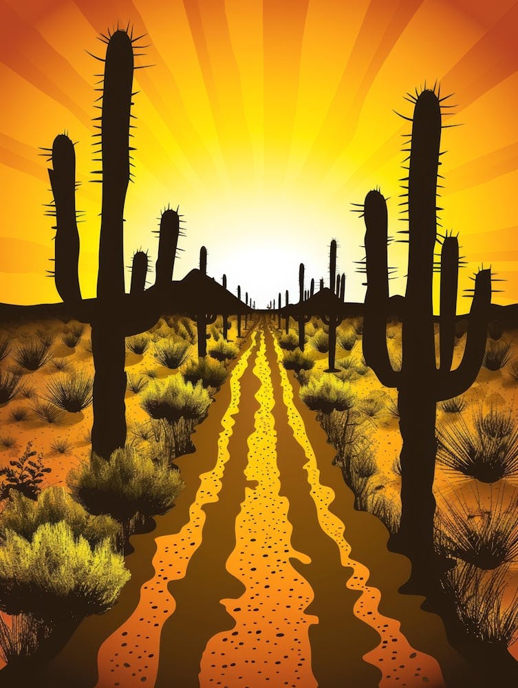 Sunset In The Desert 11