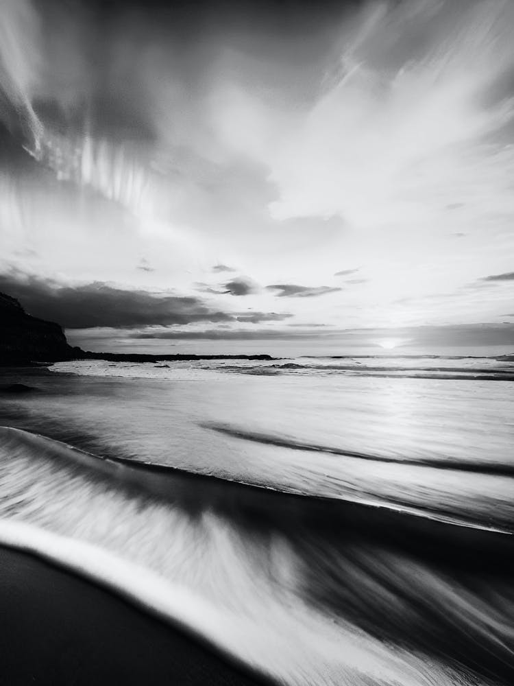 Black And White Sunset 1