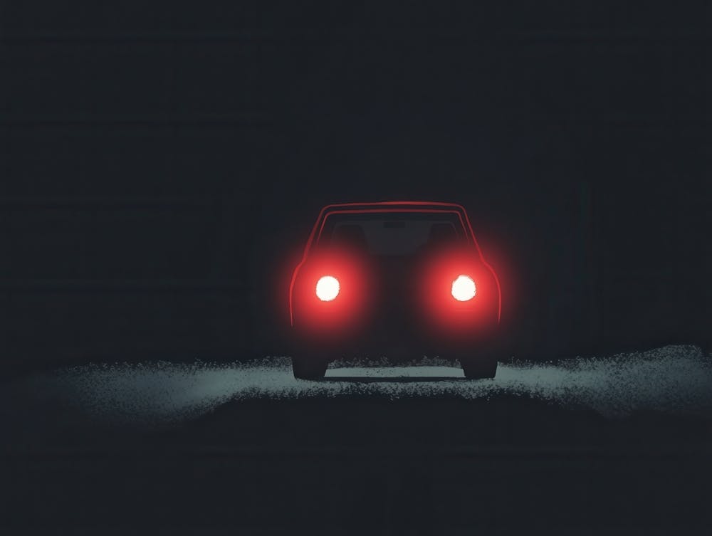 Car In The Dark